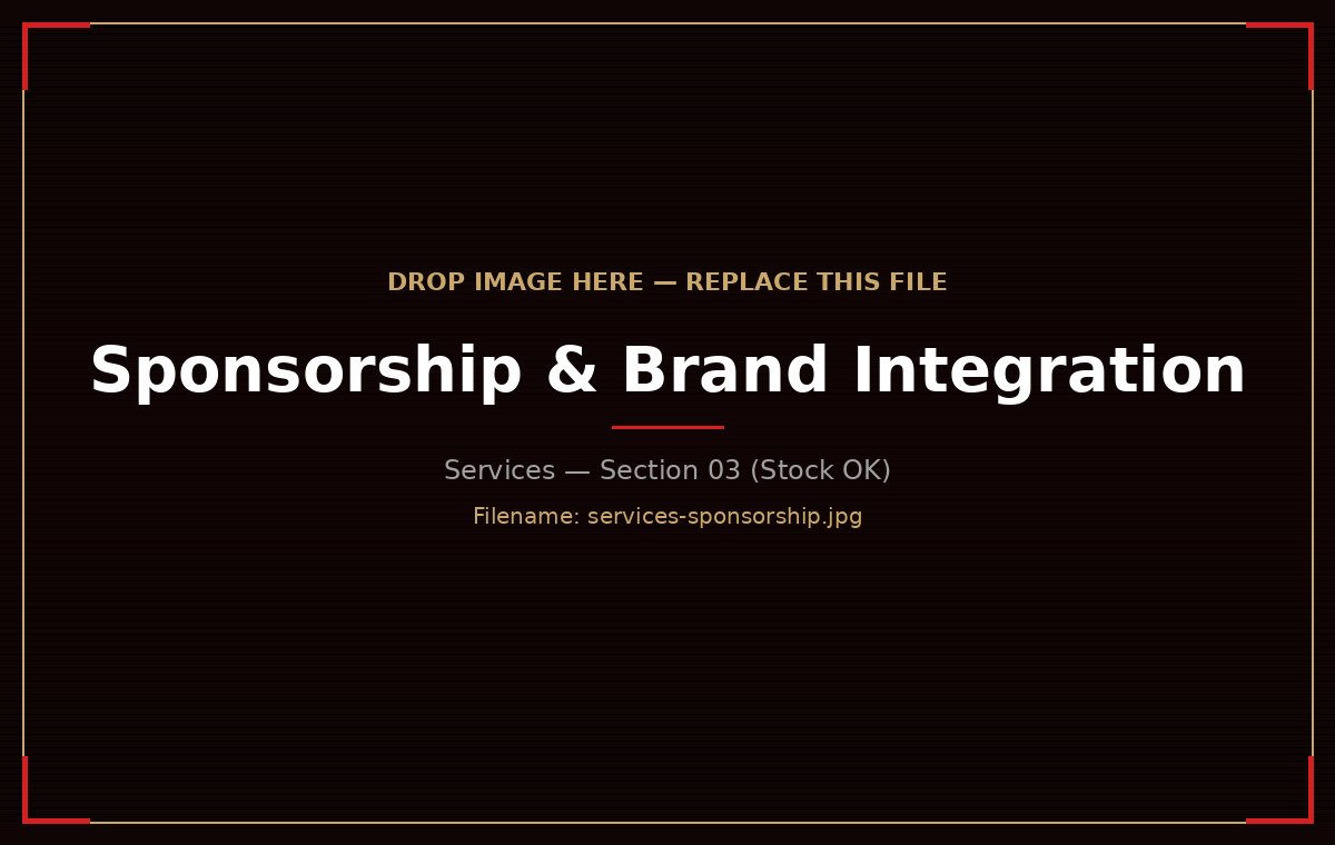 Sponsorship & Brand Integration